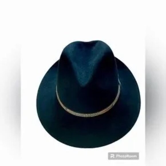 💥CLEARANCE💥 Bobby Lee Black Fedora Hat 100% Fur Felt - Unisex - Picture 6 of 6